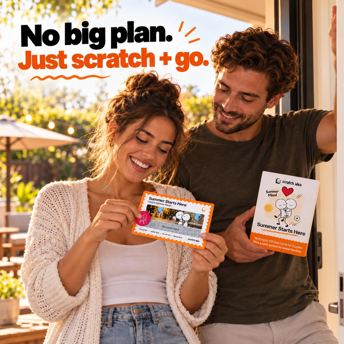 No big plan. Just scratch and go.